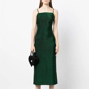 Reformation Dress Breslin Knit Midi Sz XL‎